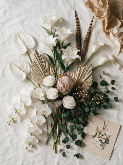 the-gallery flat-lay