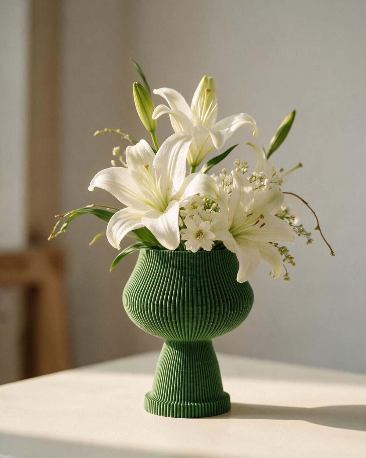 The Printed Vase — Evergreen