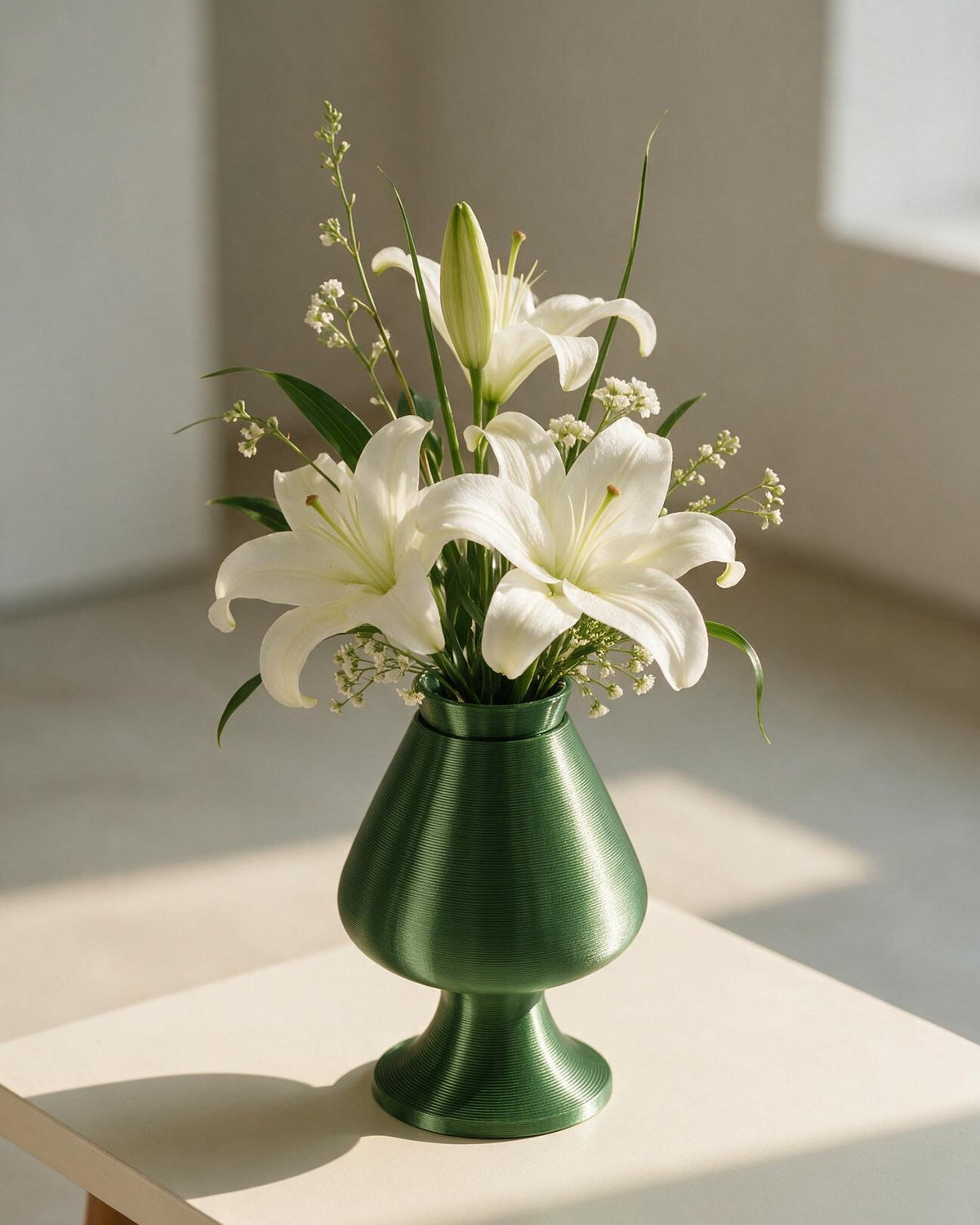 The Printed Vase — Evergreen